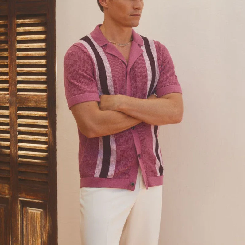 Havanna Cotton Knit Polo - Image 4