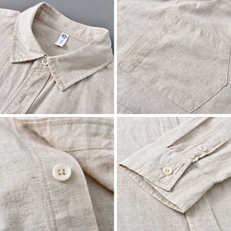 Tropicana 100% Linen Shirt - Image 3