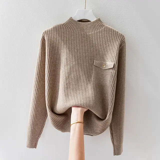 Tuscany Wool Sweater Top - Image 3