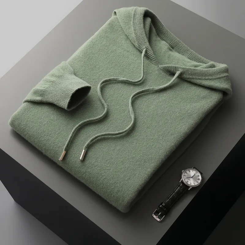 Valence Merino Wool Hoodie - Image 5